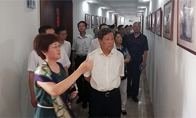 浙江省政协调研组莅临舟山球速体育考察